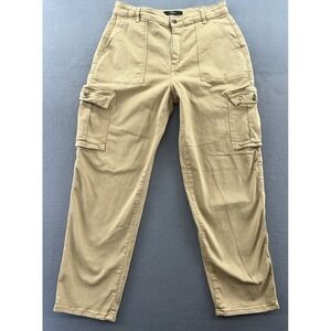 Mavi Pants Womens Size 30 Khaki Cargo Loose High Rise Baggy Fit Lizzie